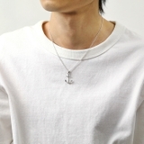 シンプル リバーシブル アンカー ペンダント トップのみ ネックレス メンズ | シルバーアクセサリーBinich  | 詳細画像6 