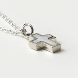 スモールストーンクロスペンダント トップのみ オニキス ターコイズ シェル | シルバーアクセサリーBinich | 詳細画像6
