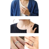 スモールツイストペアリングメンズレディースBinichビニッチ | シルバーアクセサリーBinich  | 詳細画像2 