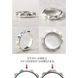 ピラミッドスタッズリング指輪Binichビニッチ | シルバーアクセサリーBinich | 詳細画像3