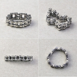 バイクチェーンギミックリング指輪Binichビニッチ | シルバーアクセサリーBinich | 詳細画像3