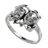 スモールツーフェイスリングピンキーメンズBinichビニッチ | シルバーアクセサリーBinich | 詳細画像1