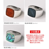 ナチュラルストーンスクエアリング指輪印台Binichビニッチ | シルバーアクセサリーBinich | 詳細画像5
