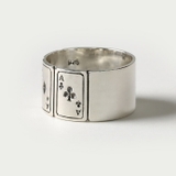 エース トランプ ワイド リング | シルバーアクセサリーBinich | 詳細画像4