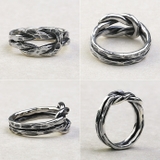 槌目ノットデザインリングメンズ指輪Binichビニッチ | シルバーアクセサリーBinich | 詳細画像3