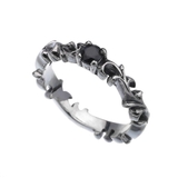 シルバーリングブラックシルバーアクセサリーメンズ男性Binichビニッチ | シルバーアクセサリーBinich | 詳細画像1