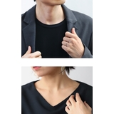 ペア販売ダイヤモンドインフィニティペアリング指輪Binichビニッチ | シルバーアクセサリーBinich | 詳細画像2