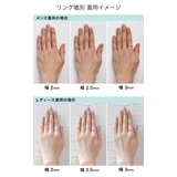 9タイプ甲丸リング指輪Binichビニッチ | シルバーアクセサリーBinich | 詳細画像4