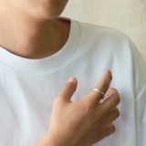 ボリューム ラウンド リング 甲丸 幅広 | シルバーアクセサリーBinich | 詳細画像7