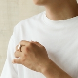 ワイド アンカーチェーン シグネット リング | シルバーアクセサリーBinich  | 詳細画像10 