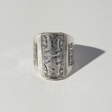 ロングシールド カレン シルバー リング | シルバーアクセサリーBinich | 詳細画像2