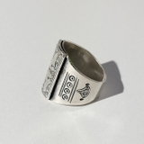 ロングシールド カレン シルバー リング | シルバーアクセサリーBinich | 詳細画像4