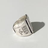 ロングシールド カレン シルバー リング | シルバーアクセサリーBinich | 詳細画像5