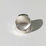 ライントライアングル シールド カレン シルバー リング | シルバーアクセサリーBinich | 詳細画像3