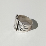 ライントライアングル シールド カレン シルバー リング | シルバーアクセサリーBinich | 詳細画像4