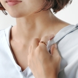 カラースチールリング全4色ブルーブラックシルバーゴールドステンレススチールシンプ… | シルバーアクセサリーBinich  | 詳細画像9 