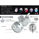 ラウンドカラージルコニアスタッドピアスピュアホワイトメンズシルバー925アクセサ… | シルバーアクセサリーBinich | 詳細画像2