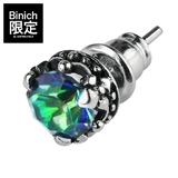 クラウンクロスミスティッククォーツスタッドピアスメンズシルバー925アクセサリー… | シルバーアクセサリーBinich  | 詳細画像1 