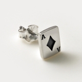 エーストランプカードピアス片耳用1個売りBinichビニッチ | シルバーアクセサリーBinich  | 詳細画像5 