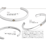 サンモチーフプレーンバングルシルバー925アクセサリーBinichビニッチ | シルバーアクセサリーBinich | 詳細画像2
