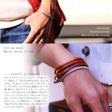 マイクロロックスタッズバングルシルバー925アクセサリーBinichビニッチ | シルバーアクセサリーBinich  | 詳細画像3 