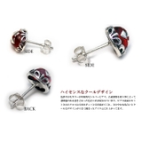 アレックスクロススタッドピアスメンズシルバー925アクセサリー片耳用1個売りBi… | シルバーアクセサリーBinich | 詳細画像2