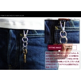 ラウンデッドフォルムキークリップキーホルダーBinichビニッチ | シルバーアクセサリーBinich  | 詳細画像3 