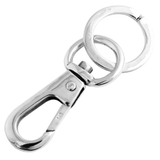 ラウンデッドフォルムキークリップキーホルダーBinichビニッチ | シルバーアクセサリーBinich  | 詳細画像1 