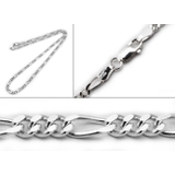 標準3.5ｍｍフィガロチェーン50ｃｍBinichビニッチ | シルバーアクセサリーBinich  | 詳細画像2 
