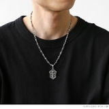 50cmゴシッククロスチェーンネックレスシルバー925アクセサリーBinichビ… | シルバーアクセサリーBinich  | 詳細画像3 