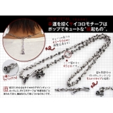 スモールダイスチェーンネックレスシルバー925アクセサリーBinichビニッチ | シルバーアクセサリーBinich  | 詳細画像2 