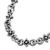 50cmフラワークロスチェーンネックレスシルバー925アクセサリーBinichビ… | シルバーアクセサリーBinich  | 詳細画像1 