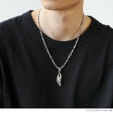 50cmツイストチェーンネックレスシルバー925アクセサリーBinichビニッチ | シルバーアクセサリーBinich  | 詳細画像3 