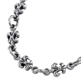 50cmミニリリーフレアリンクチェーンネックレスシルバー925アクセサリーBin… | シルバーアクセサリーBinich | 詳細画像1