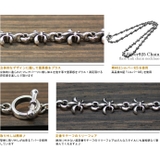 リリーフレアリンクチェーンネックレスシルバー925アクセサリーBinichビニッ… | シルバーアクセサリーBinich | 詳細画像2