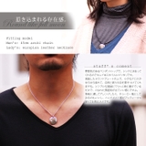ラウンドプレートスモールクロスペンダントトップのみメンズネックレスアクセサリーブ… | シルバーアクセサリーBinich  | 詳細画像3 