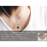 オーバルスムーズペンダントガーネット2mmアズキチェーンセットメンズネックレスシ… | シルバーアクセサリーBinich  | 詳細画像3 