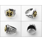 ゴールドフレアリングシルバー指輪Binichビニッチ | シルバーアクセサリーBinich | 詳細画像2
