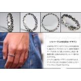 ブルームルナリングシルバー925アクセサリー指輪Binichビニッチ | シルバーアクセサリーBinich | 詳細画像2