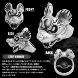 モンスターマウスリングシルバー925アクセサリー指輪Binichビニッチ | シルバーアクセサリーBinich | 詳細画像2