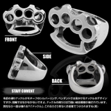 ナックルリングシルバー925アクセサリー指輪Binichビニッチ | シルバーアクセサリーBinich | 詳細画像2