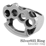 ナックルリングシルバー925アクセサリー指輪Binichビニッチ | シルバーアクセサリーBinich | 詳細画像1