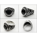 ダイアモンドカットジルコニアリングシルバー925アクセサリー指輪Binichビニ… | シルバーアクセサリーBinich | 詳細画像2