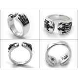 リバーシブルクラウンリングシルバー925アクセサリー指輪Binichビニッチ | シルバーアクセサリーBinich | 詳細画像2