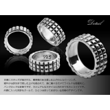 ロックスタッズリングシルバー925アクセサリー指輪Binichビニッチ | シルバーアクセサリーBinich | 詳細画像2