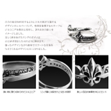 ホワイトナイトフレアジルコニアリングシルバー925アクセサリー指輪Binichビ… | シルバーアクセサリーBinich | 詳細画像2