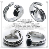 ロールウィングブラックスターリングシルバー925アクセサリー指輪Binichビニ… | シルバーアクセサリーBinich | 詳細画像2