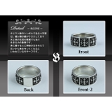 リストクロスリングシルバー925アクセサリー指輪Binichビニッチ | シルバーアクセサリーBinich | 詳細画像2