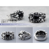 レイズドフレアリングシルバー925アクセサリー指輪Binichビニッチ | シルバーアクセサリーBinich | 詳細画像2