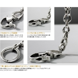 ワイドカーブウォレットチェーンシルバー925アクセサリーBinichビニッチ | シルバーアクセサリーBinich  | 詳細画像2 